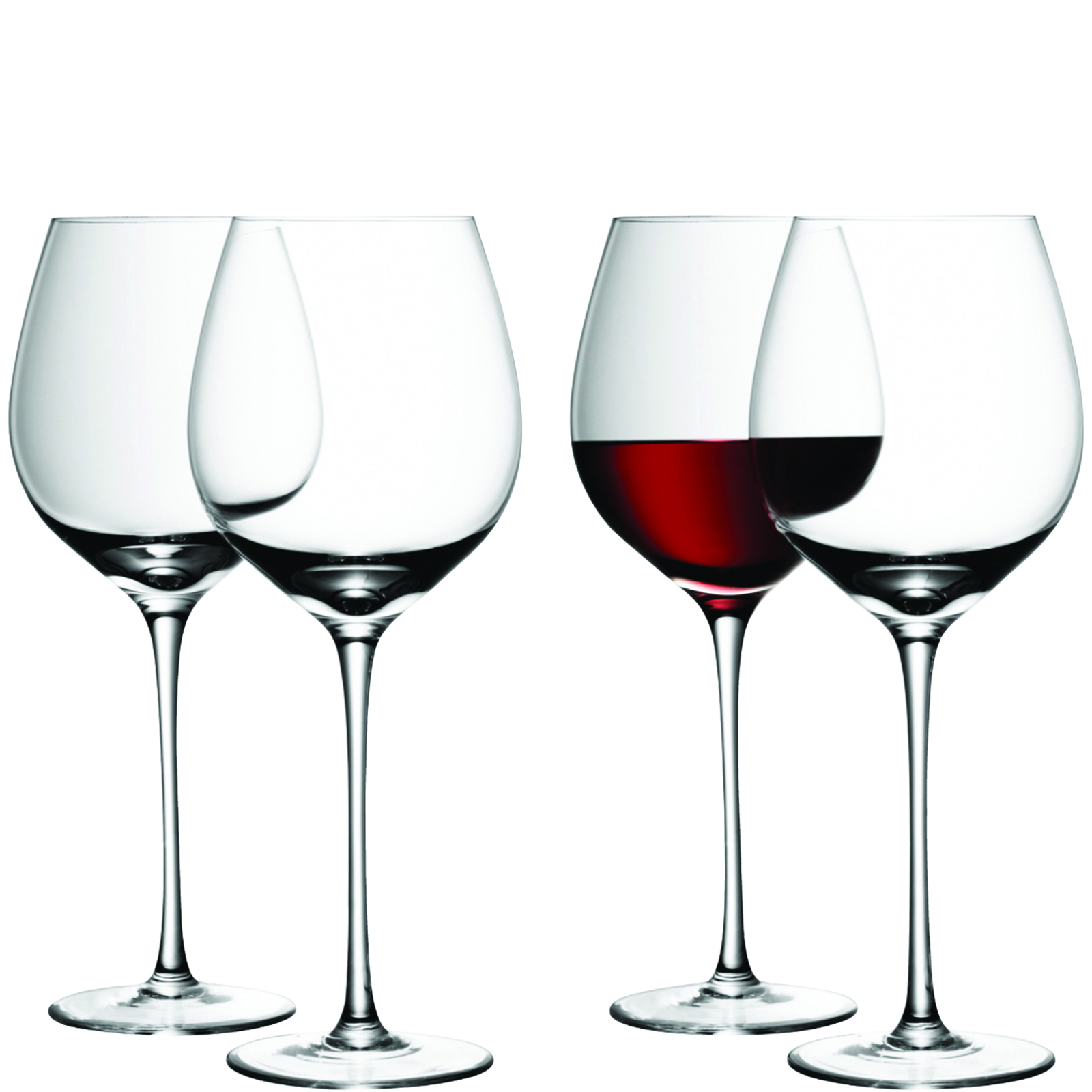 Wine Red Wine Glass 700ml Clear x 4